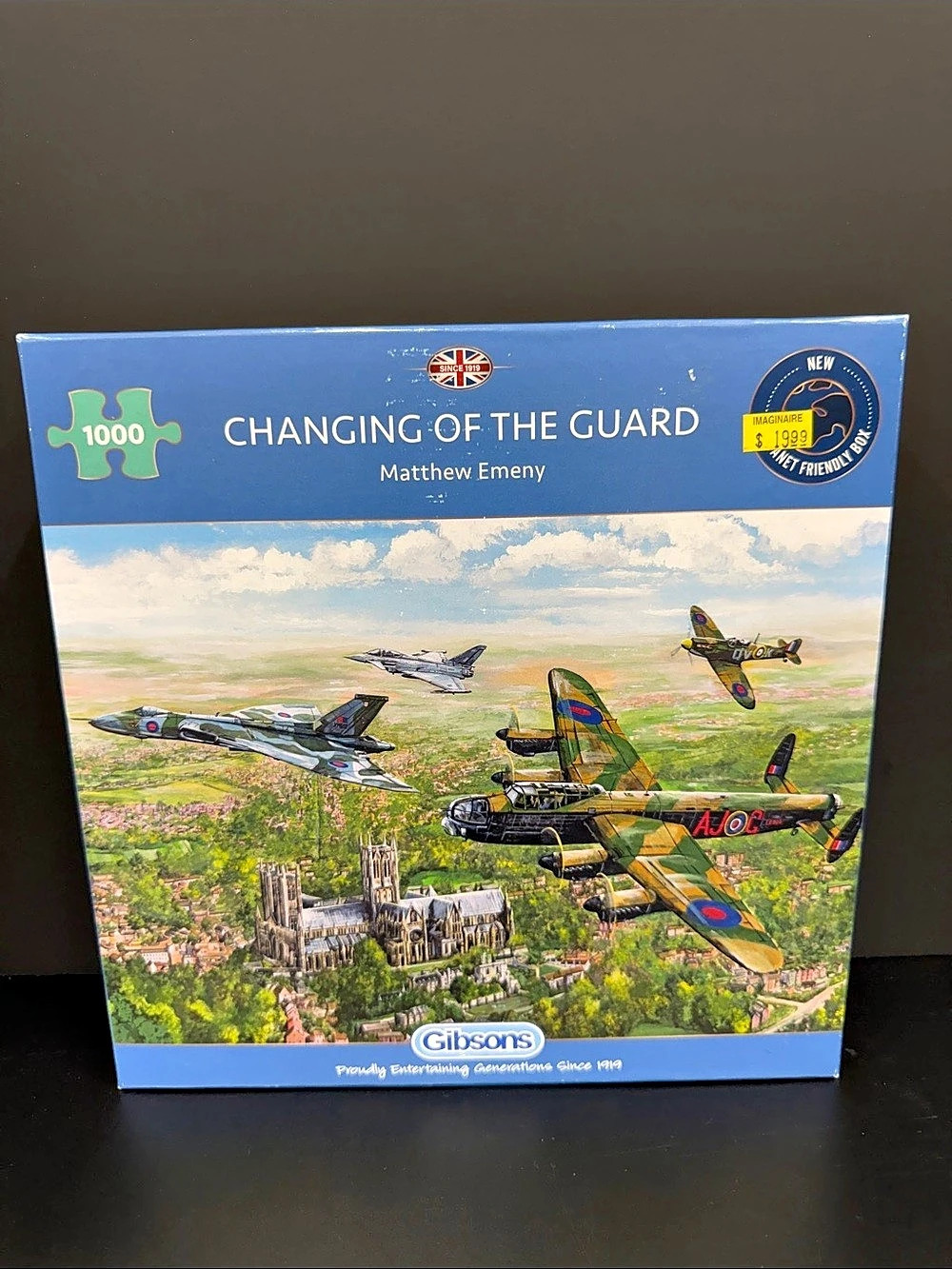Gibsons Changing of the Guard Matthew Emeny 1000 Pc RAF Aircraft Puzzle G6315